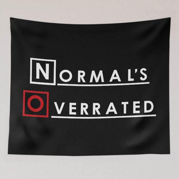 Item preview, normal's - normal is overrated designed and sold by IcedIguana.