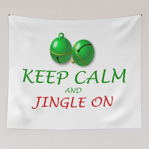 Item preview, KEEP CALM: JINGLE ON (CHRISTMAS) designed and sold by CalliopeSt.