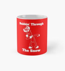 Rudolf Dabbin Through The Snow Mug