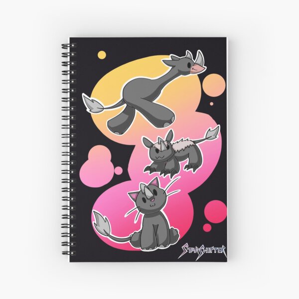 The Many Forms of Julie Spiral Notebook