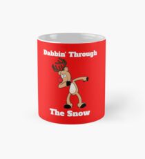 Rudolf Dabbin Through The Snow Mug