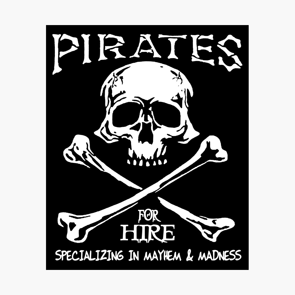  Flagline Pirate T-Shirt - Pirates for Hire : Clothing, Shoes &  Jewelry