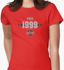 Born in 1999 (Light&Darkgrey) Women's Fitted T-Shirt