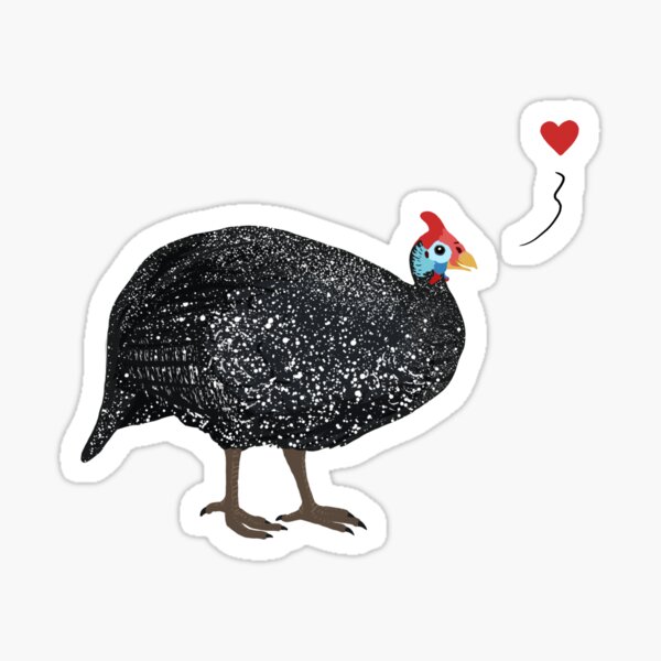 Item preview, Guinea Fowl love designed and sold by Danelle Malan.