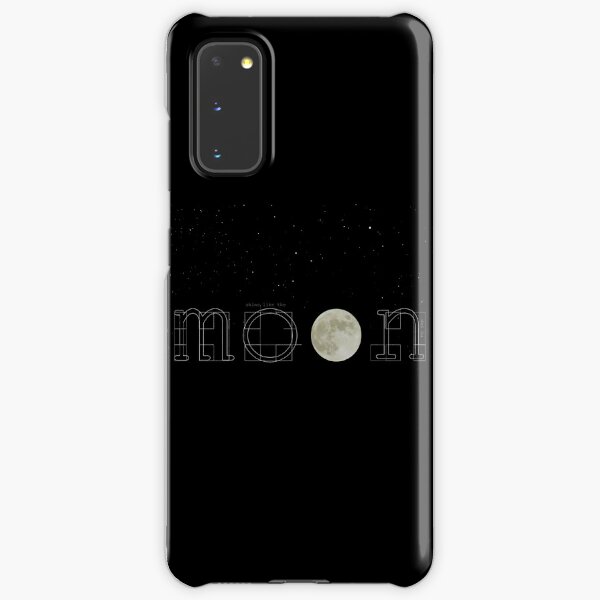 shine like the moon Samsung Galaxy Snap Case