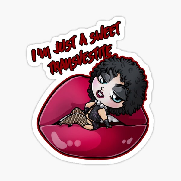 I'm just a sweet transvestite Pegatina