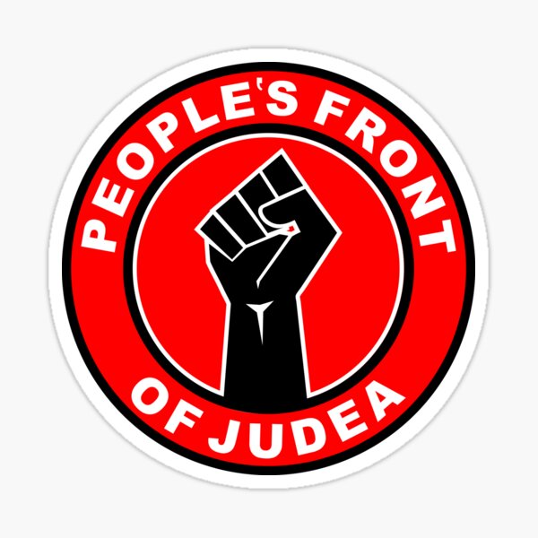 People/'s Front of Judea turnbeutel vida judäische del frente popular brian Judea