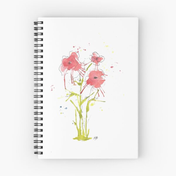 Item preview, Watercolor Poppy designed and sold by MABArtStudio.