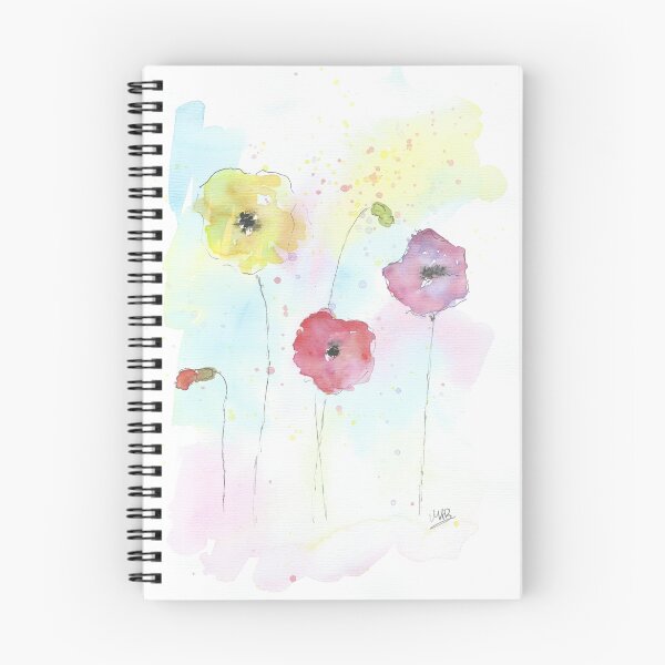Item preview, Watercolor Poppy designed and sold by MABArtStudio.