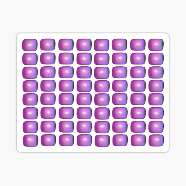 Pink Crystal Bottons Sticker By Almanzart Redbubble 