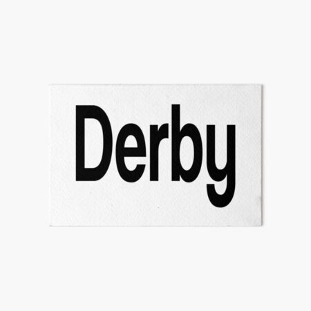 Item preview, Derby United Kingdom Raised Me designed and sold by ProjectX23.