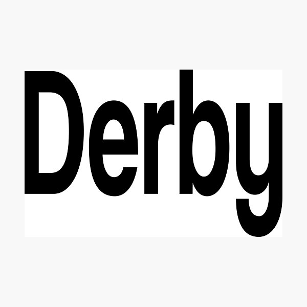 Item preview, Derby United Kingdom Raised Me designed and sold by ProjectX23.
