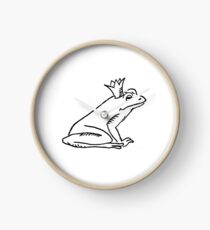 Froschkönig - Print Uhr