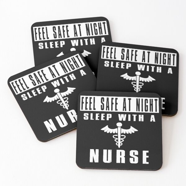 Item preview, Feel Safe At Night Sleep With A Nurse designed and sold by SmartStyle.
