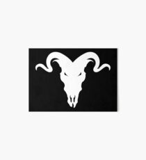 Dan Bilzerian White Logo Art Board