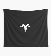 Dan Bilzerian White Logo Wall Tapestry