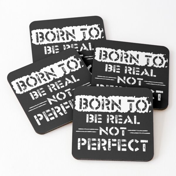 Item preview, Born To Be Real Not Perfect designed and sold by SmartStyle.