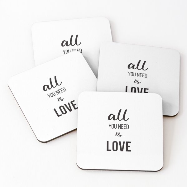 Item preview, ALL YOU NEED IS LOVE designed and sold by Inspirationmotivation.
