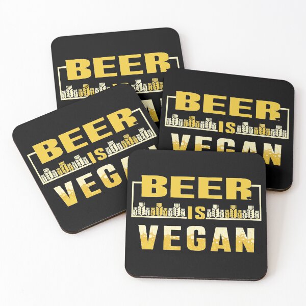 Item preview, Beer Is Vegan designed and sold by SmartStyle.