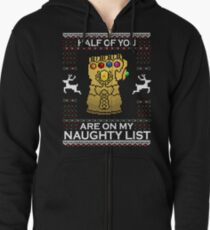 Infinity Xmas Zipped Hoodie
