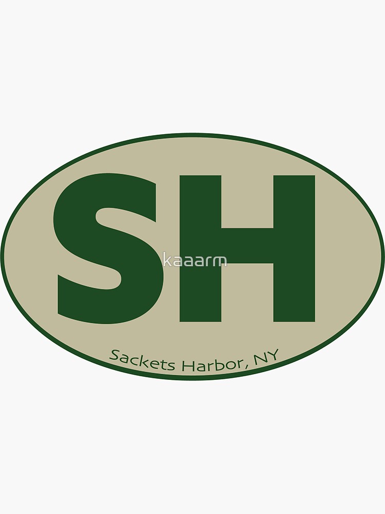 "Sackets Harbor " Sticker for Sale by kaaarm Redbubble
