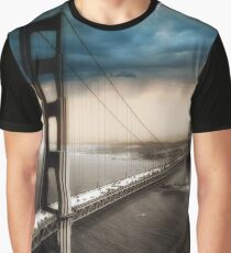 Golden Gate Bridge San Francisco Graphic T-Shirt