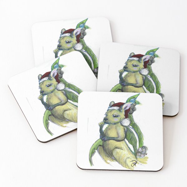Item preview, Baby Roo - Card Five of Xmas Series/Bush Bambinos’ designed and sold by Julie Fearns-Pheasant.