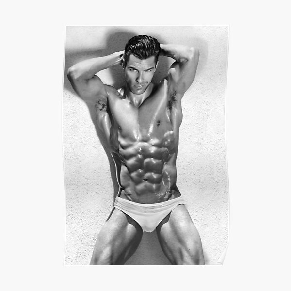 Fashion model Chris Poster