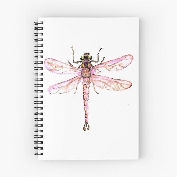 Item preview, Pink Dragonfly Flora designed and sold by PuddlePaints.