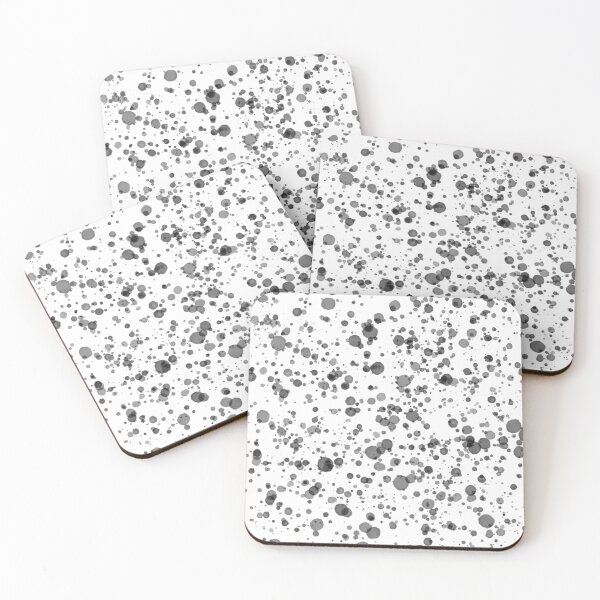 Item preview, Watercolor Polka Dots (black/white) designed and sold by Design Minds Boutique.