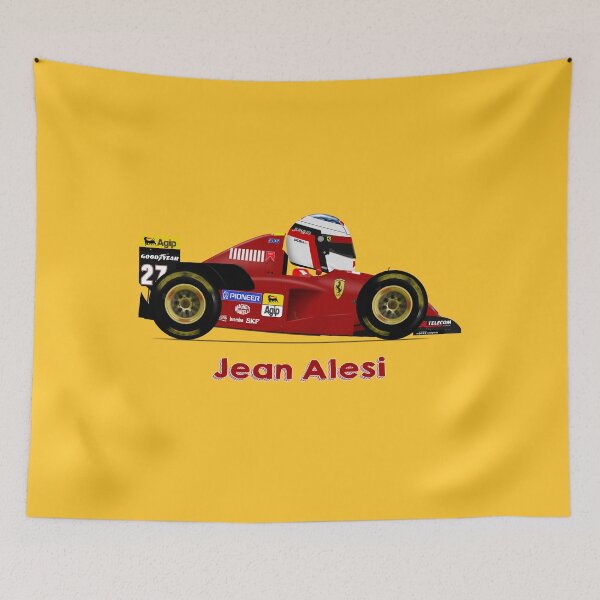Item preview, Jean Alesi - 412T2 car.toon designed and sold by JageOwen.
