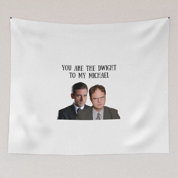 Item preview, You are the Dwight to my Michael, The Office Tv show, USA, Comedy, parody, Valentine's day, Anniversary, Gifts, Presents, Ideas, Good vibes designed and sold by avit1.