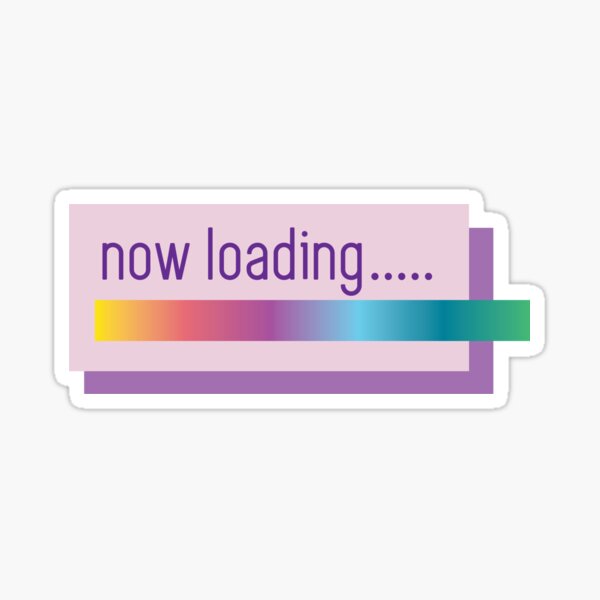 Baby Loading Stickers Redbubble