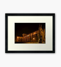 Winchester Cathedral at Night 1 Framed Print