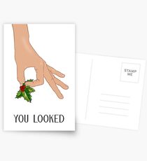 The Circle Finger Game - Christmas! Postcards