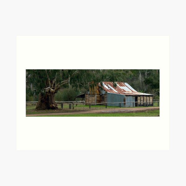 Fred Frys Hut - Victoria - Australia Art Print