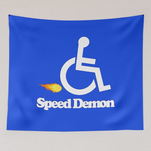 Item preview, Wheelchair Speed Demon designed and sold by ttuniques.
