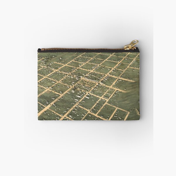 Item preview, Vintage Pictorial Map of Bowling Green KY (1871) designed and sold by BravuraMedia.