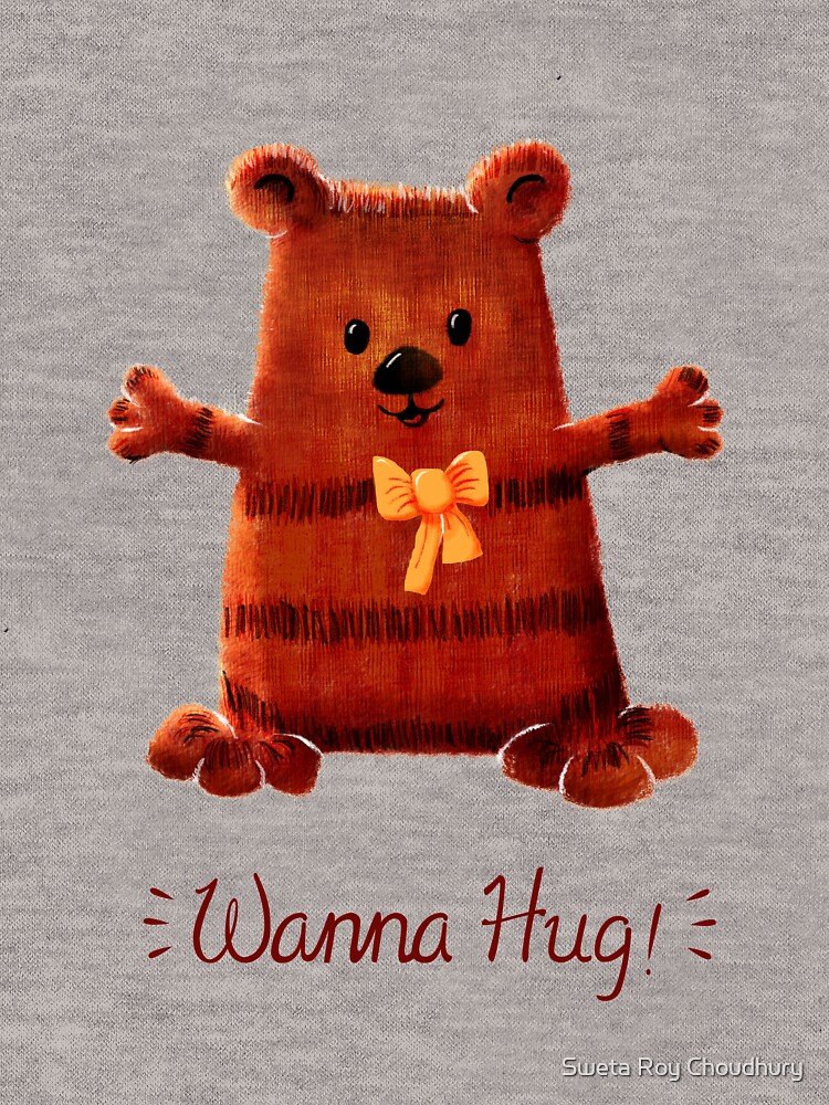 Wanna Hug- Bear by swetarcartshop