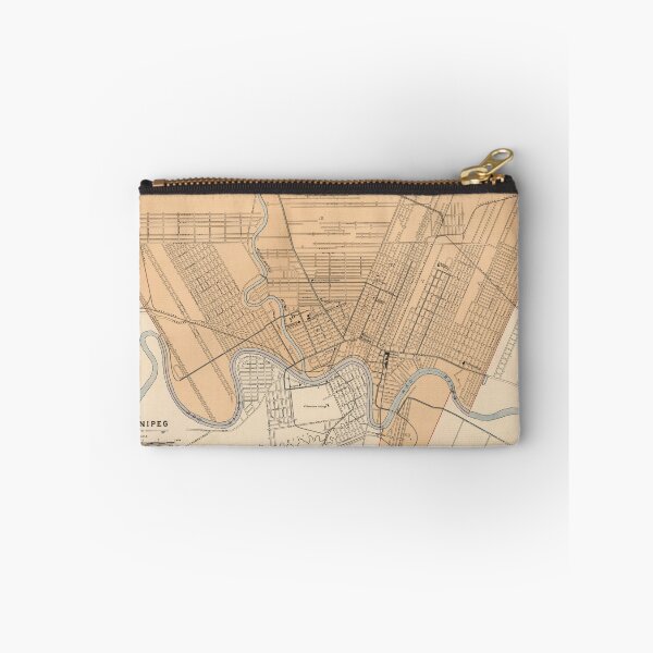 Item preview, Vintage Map of Winnipeg Canada (1906) designed and sold by BravuraMedia.