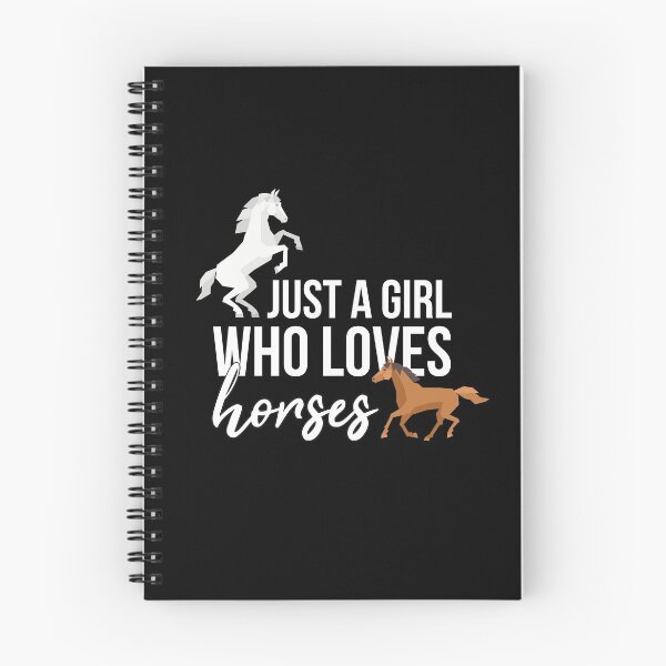 Item preview, Just a girl who loves horses designed and sold by MooonTees.