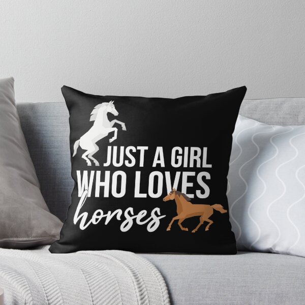 Item preview, Just a girl who loves horses designed and sold by MooonTees.