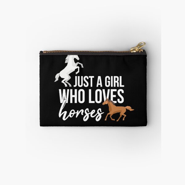 Item preview, Just a girl who loves horses designed and sold by MooonTees.