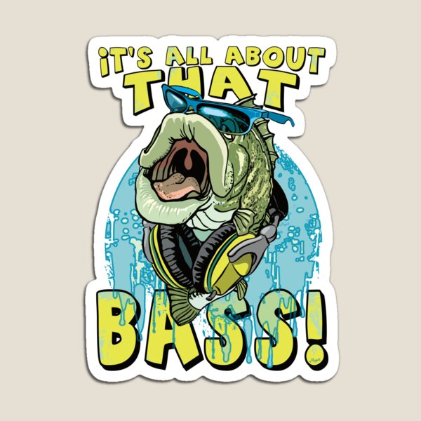 About That Bass Headphones Sunglasses Magnet