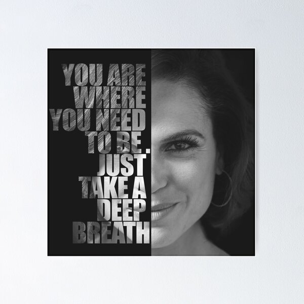 Item preview, Lana Parrilla - where you need to be (quote) designed and sold by Kellymd85.