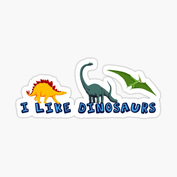 Item preview, I Like Dinosaurs designed and sold by Epic Love Designs.