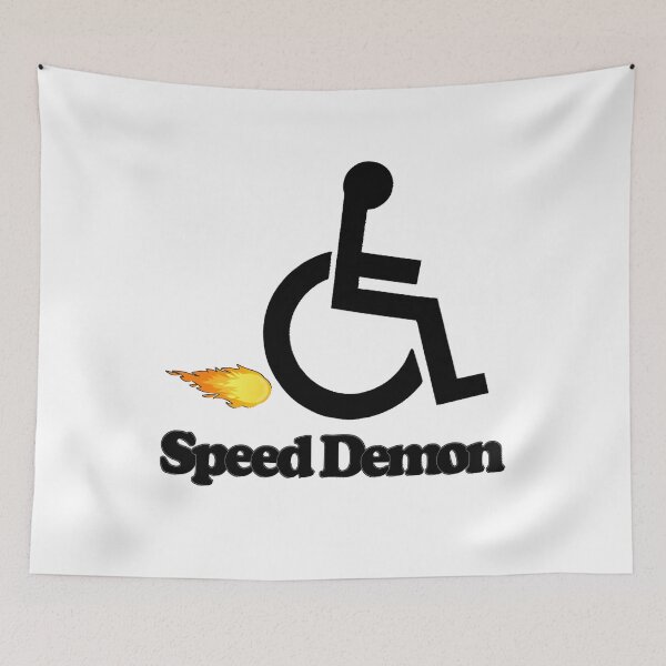 Item preview, Wheelchair Speed Demon designed and sold by ttuniques.