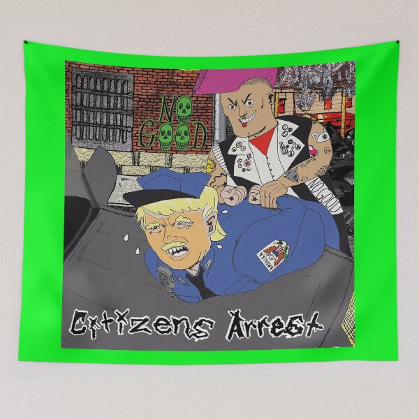 Item preview, No Good - Citizens Arrest Album Cover designed and sold by NoShowMagazine.