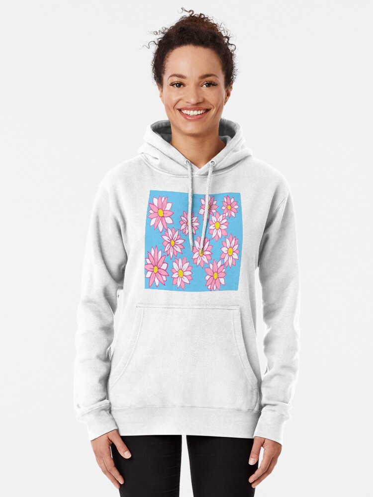 Hoodie discount flower print