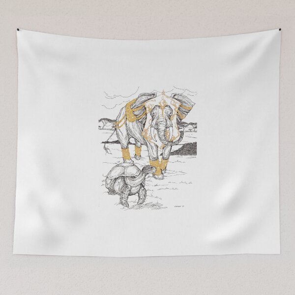 Item preview, Tortoise and elephant designed and sold by Jessica Gadra.